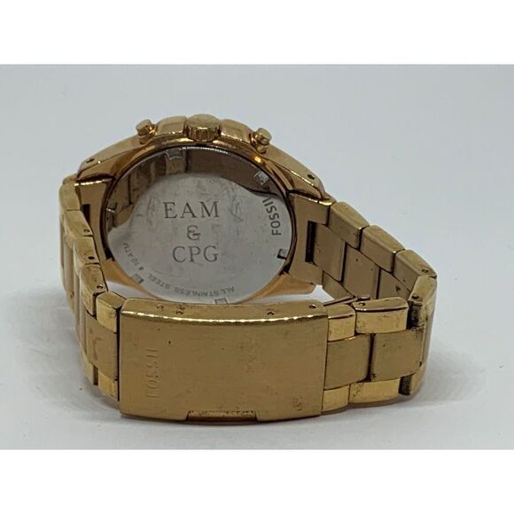 Fossil ES3352 Women's Stainless Steel Analog Silver Dial Quartz Watch GE80 - Picture 9 of 11